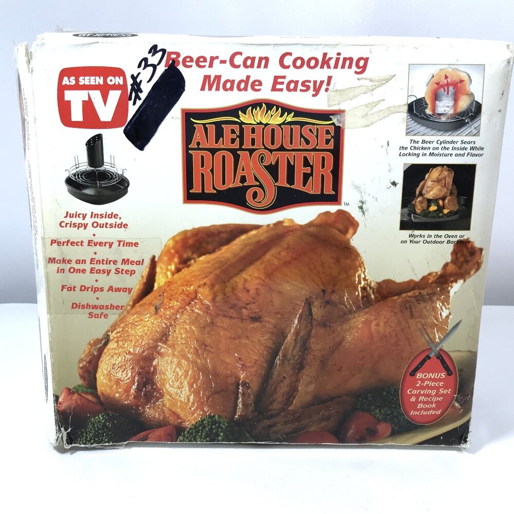 Beer Can Turkey Roaster As Seen on TV Alehouse Roaster Thanksgiving